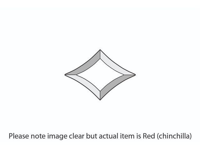 DB167 Red Chinchilla Star Bevel 80x112mm
