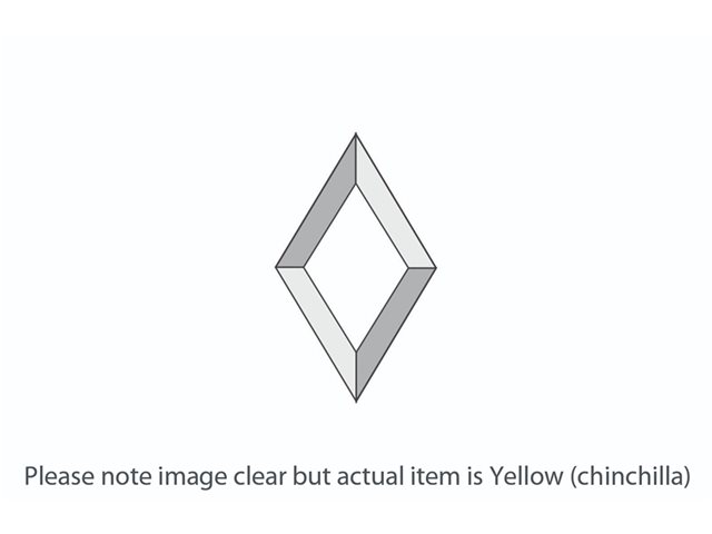 DB017 Yellow Chinchilla Diamond Bevel 76x127mm
