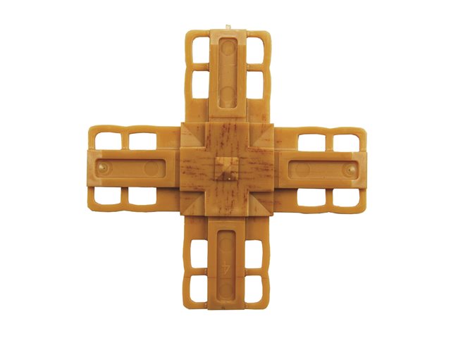 25x8mm Irish Oak Combi Cross Keys