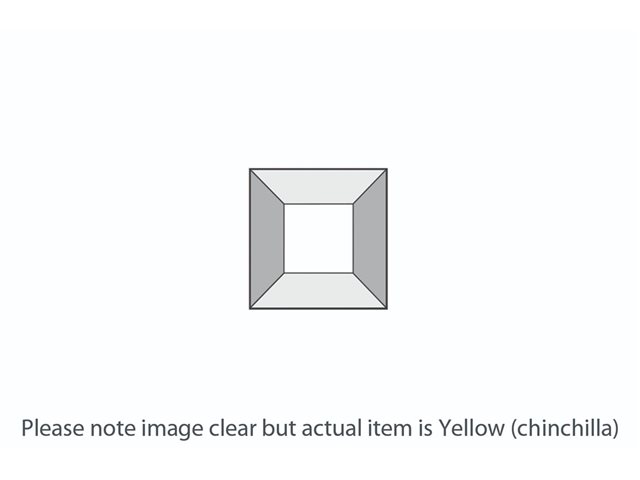 DB018 Yellow Chinchilla Square Bevel 51x51mm