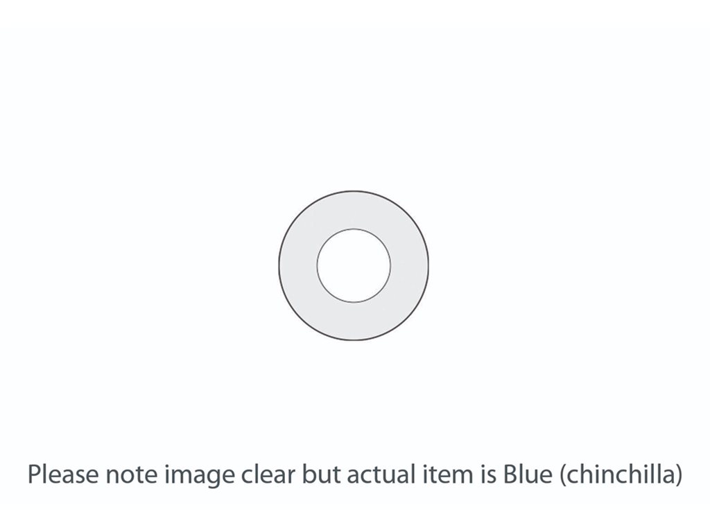 DB059 Blue Chinchilla Circle Bevel 76mm