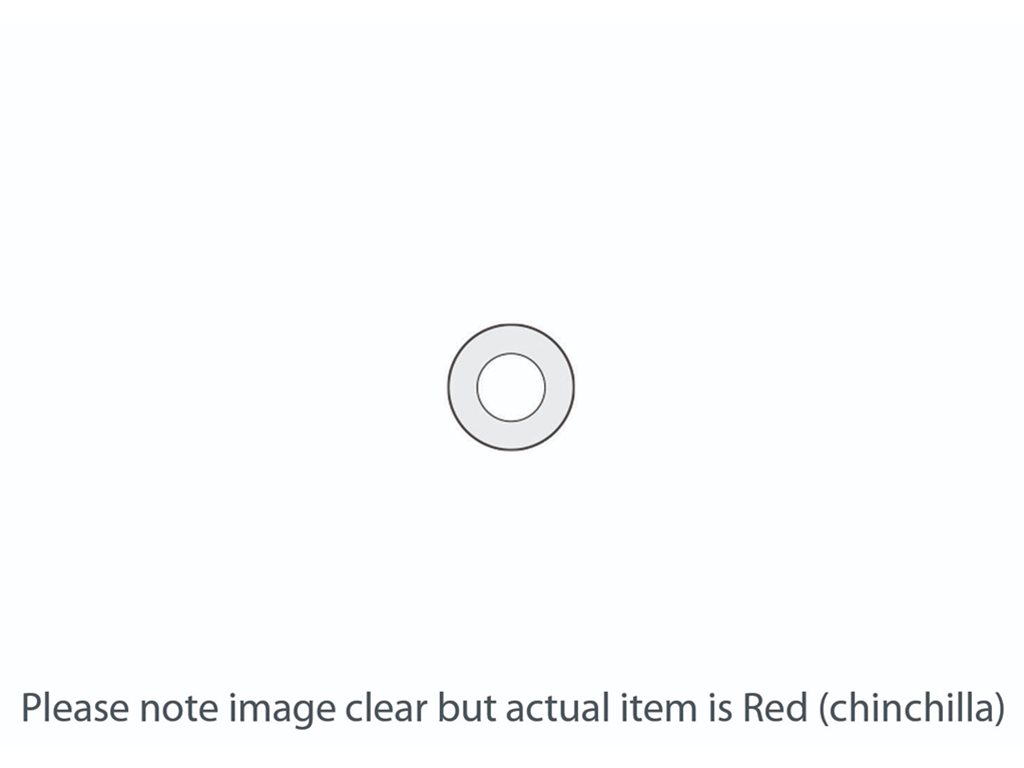 DB302 Red Chinchilla Circle Bevel 37mm