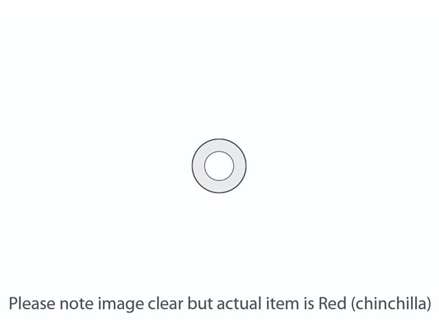 DB302 Red Chinchilla Circle Bevel 37mm