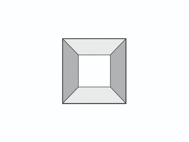 DB018 Dichronic Square Bevel 51x51mm