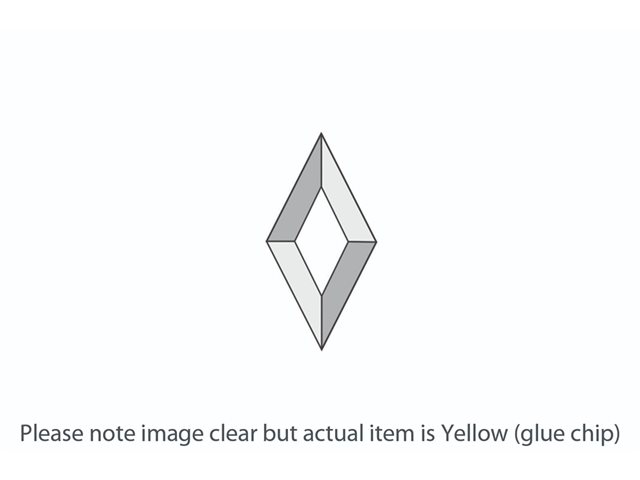 DB015 Yellow Glue Chip Diamond Bevel 51x102mm