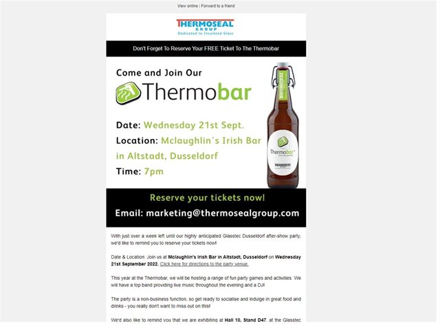 Don’t Forget To Reserve Your FREE Ticket To The Thermobar