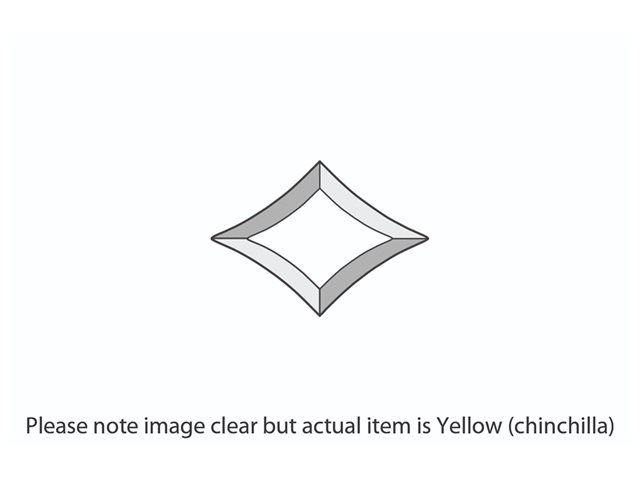 DB167 Yellow Chinchilla Star Bevel 80x112mm