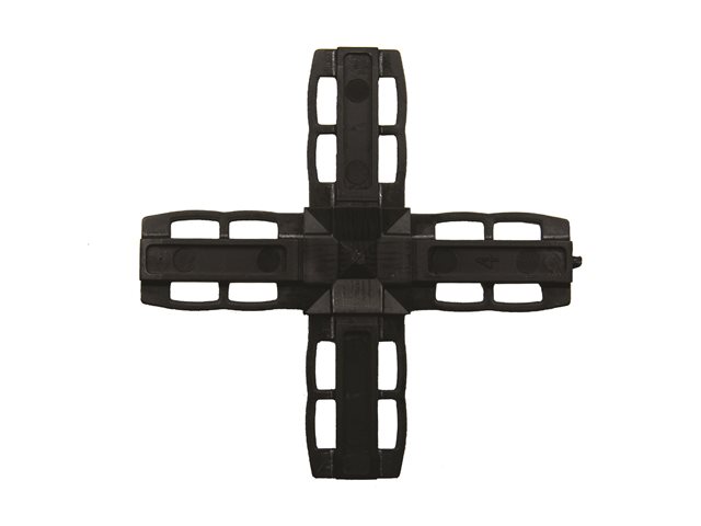 18x8mm Black Combi Cross Keys