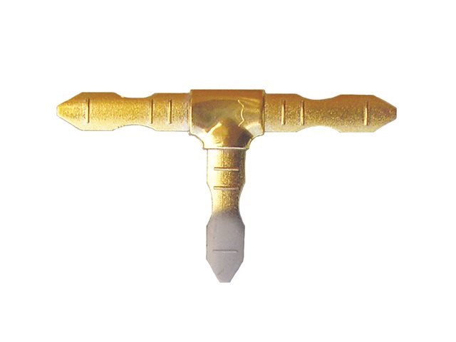 6mm Gold T-Shape Keys