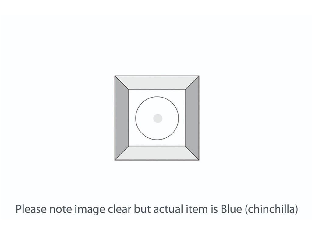 DB7036 Blue Chinchilla Square Bevel 76x76mm