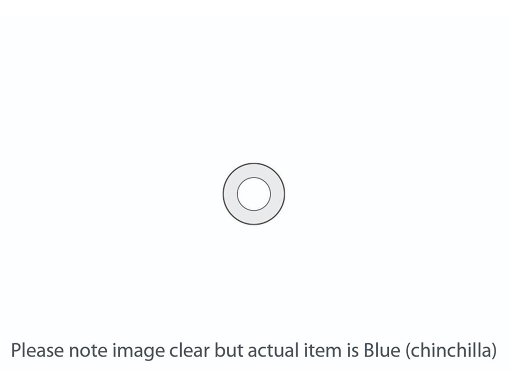 DB302 Blue Chinchilla Circle Bevel 37mm