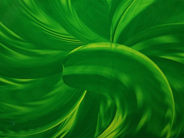 Green Swirl Film