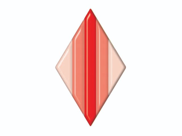 DFTO001 Diamond Red Vertical Stripes 76x127mm
